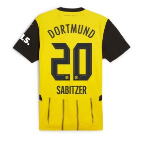 Borussia Dortmund Marcel Sabitzer #20 Hjemme skjorte 2024-25 Kortermet